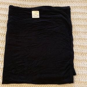 Lou Lou and Company BLACK Swaddle Blanket